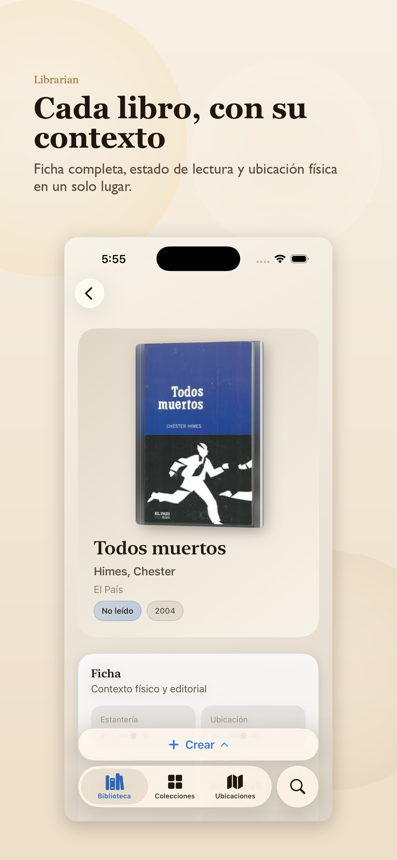 Ficha detallada de un libro en Librarian